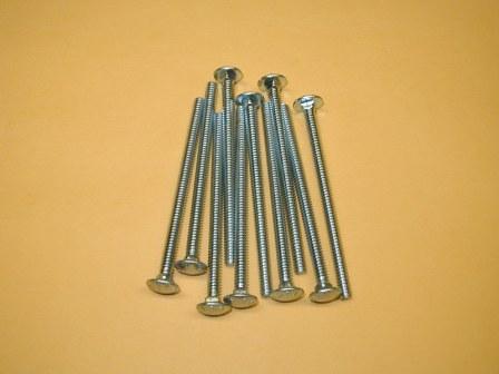 10 - 24 X 3  Carriage Bolts ( 10 Pack)  $3.25